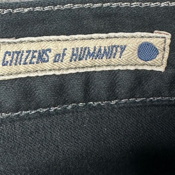 Citizens of Humanity SID Mens 33 Jeans Straight Black 5 Pockets Authentic EUC - Picture 5 of 11
